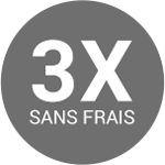 3x sans frais