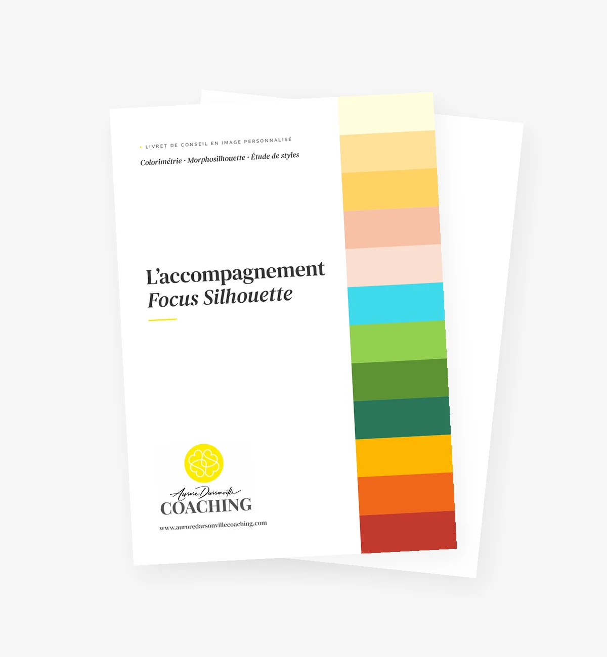 Livret de conseil en image personnalisé remis par Aurore Darsonville à l’issue de l’accompagnement